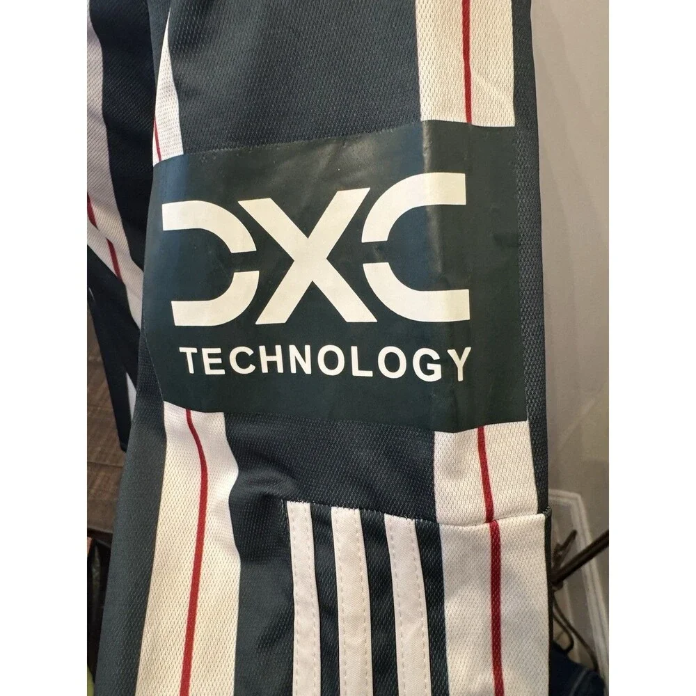 Adidas Manchester United Long Sleeve Soccer Jersey Team Viewer Gray Mens Lg